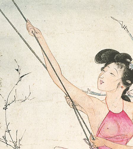 义县-胡也佛的仕女画和最知名的金瓶梅秘戏图